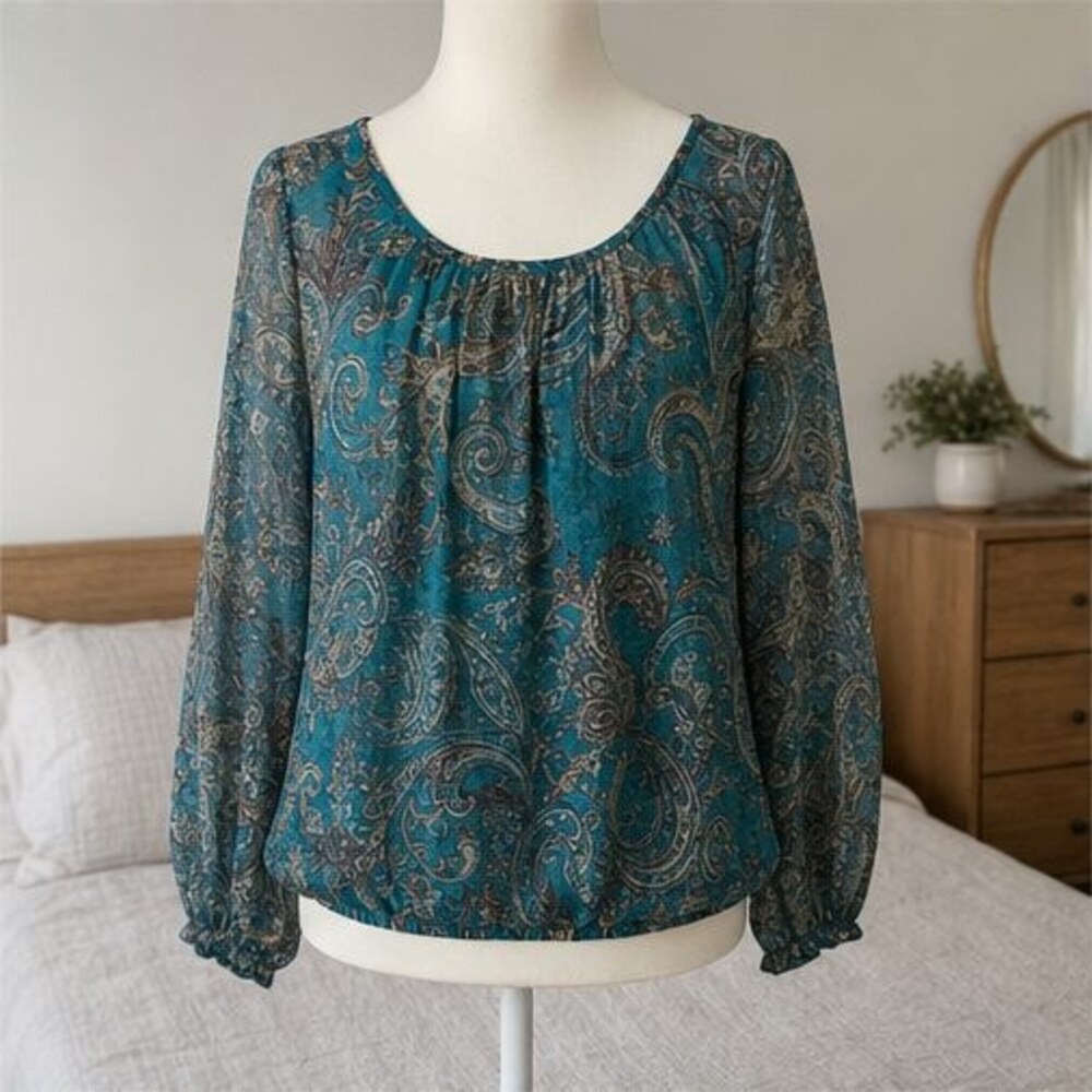 Gray Tunic Blouse